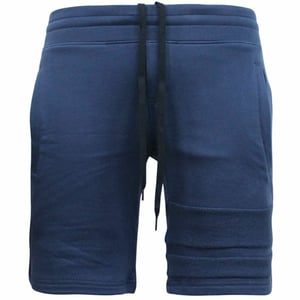 Onitsuka Tigher Plain azul marino algodón pantanoso pantano pantalones cortos de sudor 0kp279 0050 ee211