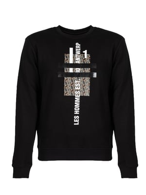 Les Hommes Sudadera del hombre negro