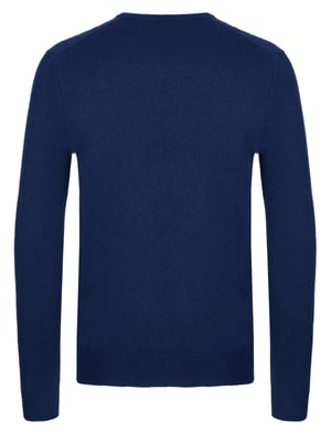 Jersey Malo Optimum de cachemir azul oscuro