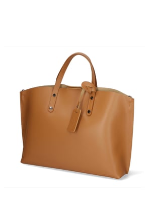 Gave Lux bolsa de hombro mujer COGNAC