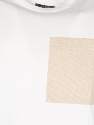 Xagon T-Shirt Over del hombre Blanco