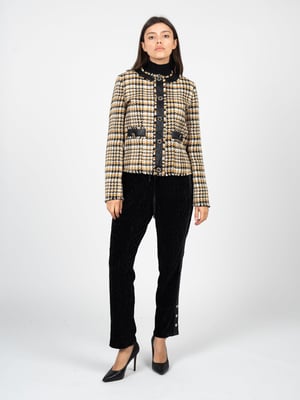 Liu Jo Chaqueta de mujer negro, amarillo
