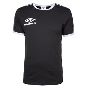 Umbro Camiseta de hombre de la tripulación de la tripulación del cuello negro 65801U FL3