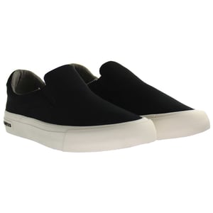 SeaVees Hawthrone Slip On Black Poplin Black Womens zapatos estándar