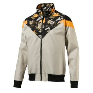 Puma Mens Trend en todo el estampado Top de pista de chaqueta tejida 596727 32