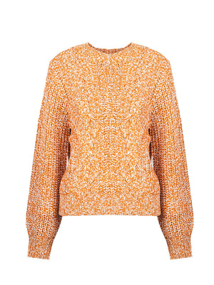 Silvian Heach Suéter de mujer naranja