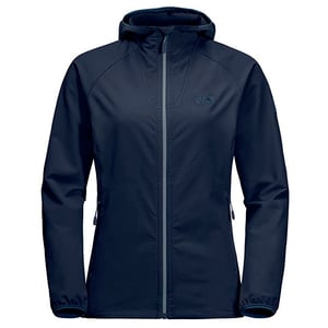 Chaqueta Jack Wolfskin New Softshell Mujer Azul Marino