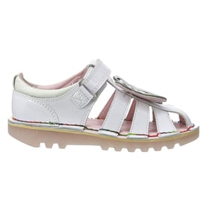 Patadas Faeries Sandalias blancas para niños