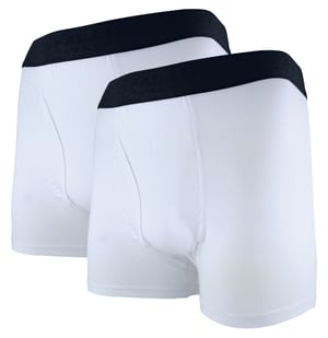 Farah Classic - Calzoncillos Comfy Hombre con abertura en forma de cerradura - Blanco