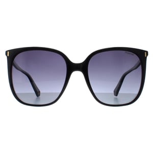 Polaroid Square Womens Negro Gris Gradiente Polarizado PLD 6218/S