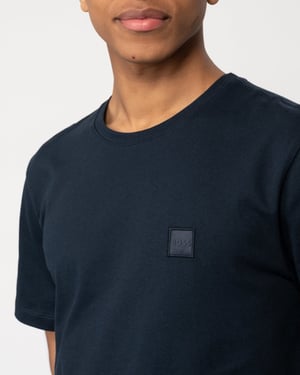 BOSS Orange Tales Camiseta de algodón con logo para hombre NOS