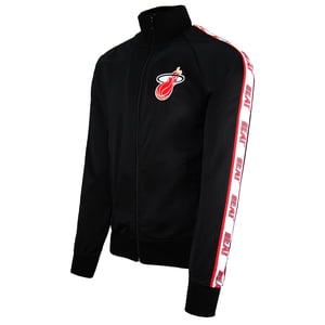 Chaqueta de pista para hombres de Mitchell & Ness Nba Miami Heat