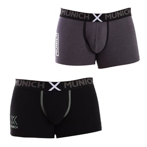 Pack-2 Bóxers de algodón elástico MUDU0180 hombre