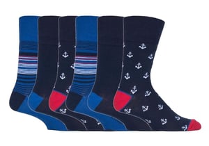 Gentle Grip - Calcetines no elásticos Gentle Grip 6 pares - MGG549