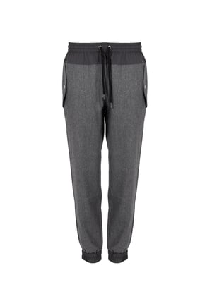 Les Hommes Pantalones Comfy del hombre Gris