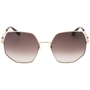 Marc Jacobs Havana Pierna Termina Gafas De Sol Doradas