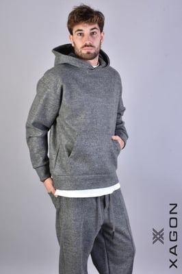 Xagon Sudadera Con Capucha Hombre Gris