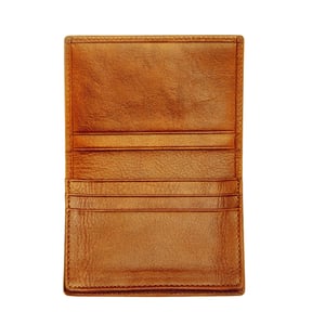 Cartera plegable de cuero genuino Breed Porter