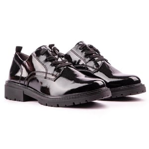 Jana Patent Derby Zapatos