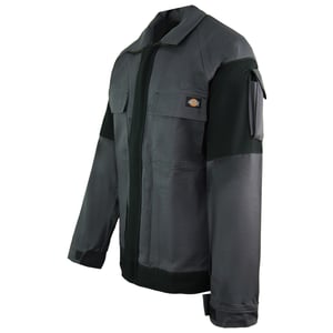 Dickies Grafter duo tone masculino gris/negro trabajo chaqueta de ropa