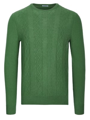 Jersey Malo Optimum de cachemir verde