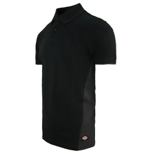 Camiseta negra para hombres de dos tonos