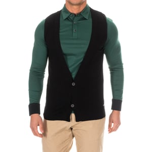 Chaleco cuello de pico cierre botones BEH0224 hombre