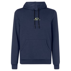 Oakley New Bark Pulstover Logotipo de manga larga para hombre sudadera marina 472588 6FB