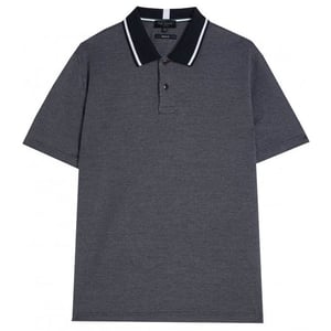 Polo Ted Baker Arts Mini Jacquard Stitch Hombre Azul Oscuro