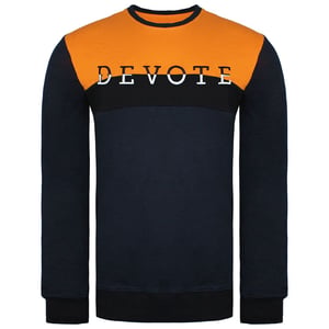 Devoto londres blake masculina suéter negro/azul marino