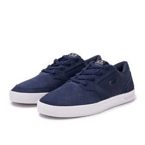 Oakley Lighthouse Lace-up Blue Lisk Leather Trainers 13550 6AC
