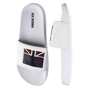 Ben Sherman Union Hombre Blanco Sliders
