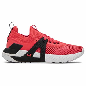 Under Armour Project Rock 4 Entrenadores de mujer roja
