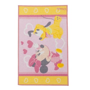 Alfombra pelo antiestático Minnie and Pluto 86197 infantil