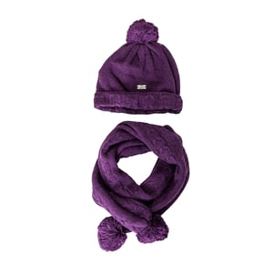 Set de Gorro y bufanda tricot 1942MOW16 bebé