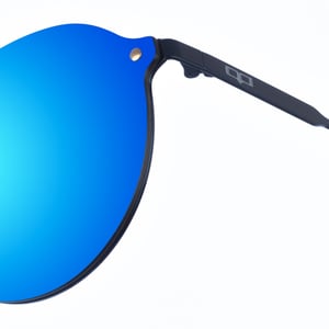 Gafas de sol de nylon con forma ovalada NEW LOURENZO unisex