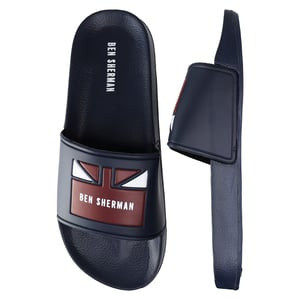 Ben Sherman Jet Mens Sliders de la Marina
