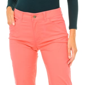 Pantalones largos de tejido elástico 3Y5J18-5NZXZ mujer