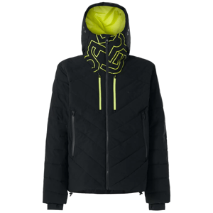 Oakley Great Scott aislado 2L 15K Zip Up Mens Black Jacket 412781 02e