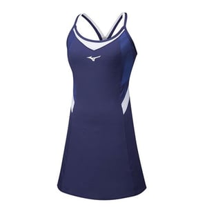 Vestido Mizuno Amplify Mujer Azul Marino/Blanco