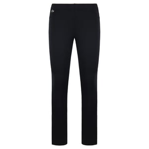 Pantalones de vía negra de Lacoste Stretch Sport Womens
