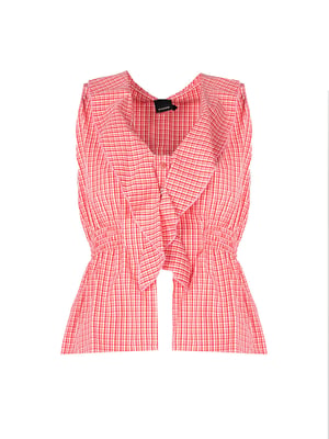 Pinko Blusa Apprezzato de mujer rojo, rosado