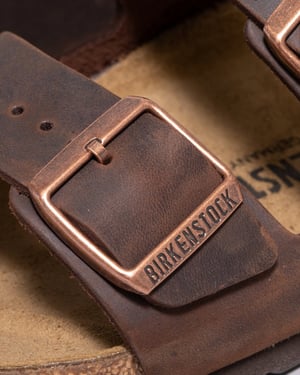 Sandalias Birkenstock Arizona de Nubuck Aceitado para Mujeres