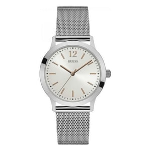 Guess Reloj de hombre Cuarzo Plateado