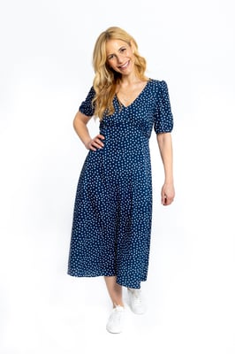 Vestido de lunares Margot Midi