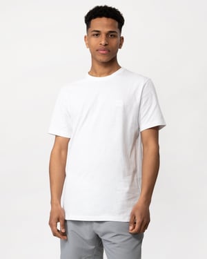 BOSS Orange Tales Camiseta de algodón con logo para hombre NOS