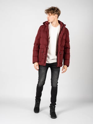 Chaqueta Geox Hilstone Hombre Rojo