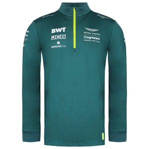 Aston Martin Cognizant F1 Team Oficial Mens Green Midlayer Top