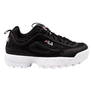 Fila Disruptor A Kids Black Trainers