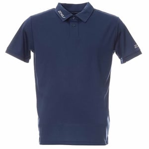 2xu Performance Mens Polo azul marino